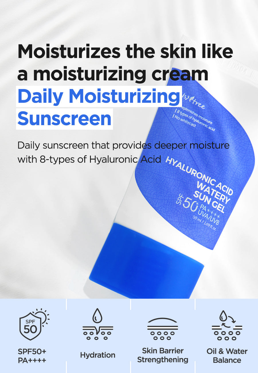 Isntree Hyaluronic Acid Watery Sun Gel SPF 50+ PA++++ 50 ml