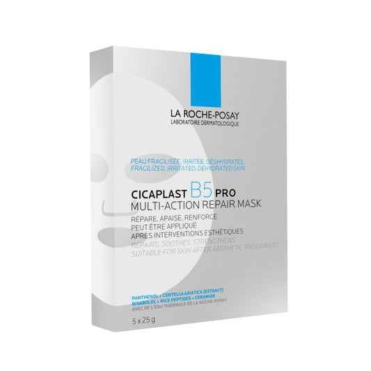 La Roche-Posay Cicaplast B5 Pro Multi-Action Repair Mask 5 sheets 25g