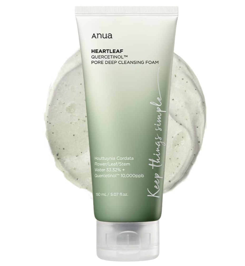 Anua Heartleaf Quercetinol Pore Deep Cleansing Foam 150ml